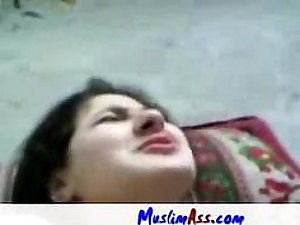 Busty Layman Arab Teen Gets Say no to Shaved Pussy Fucked coupled with Jizzed