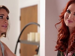 Kimmy Husbandman và Kendra James khiêu dâm đồng tính nữ nóng