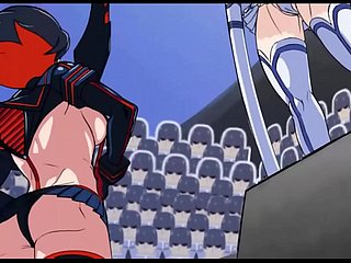 ک. لا ک. گرم، شہوت انگیز Matoi Ryuko اور Kiryuin Satsuki.