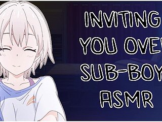 Je t'inviter chez moi après que tu m'as regardé en classe - sous-garçon ASMR Roleplay