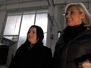 German MILF Tatjana Young and Teen Elisa18 talk in Swinger Foursome