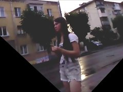 Orgasmus bei der Bushaltestelle