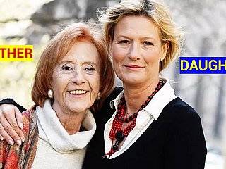 Mamá y su hija Rosemarie Fendel + Suzanne von Borsody