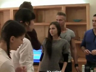 Wilde und verrückte Schüler Sex-Party