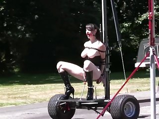 remolque duro máquina de mierda