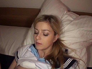 एशियाई पुरुष के साथ AMWF Abigaile जॉनसन अंतरजातीय
