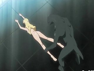 Prex anime hard fucked unconnected with lizard organism