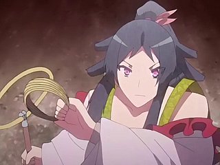 [脸肿字幕组][190927][ピンクパイナップル]漆黒のシャガ the vivacity 第三話 「夜照物語（よるてらすものがたり）」