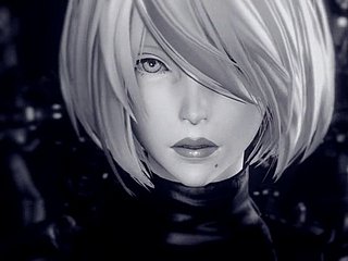 Nier Autómatas de dibujos animados caliente follada En