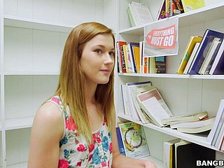 Redhead looker Alaina Dawson gets drilled aloft POV camera