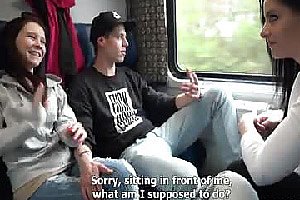 Hot Czech couple having coitus on this ride...